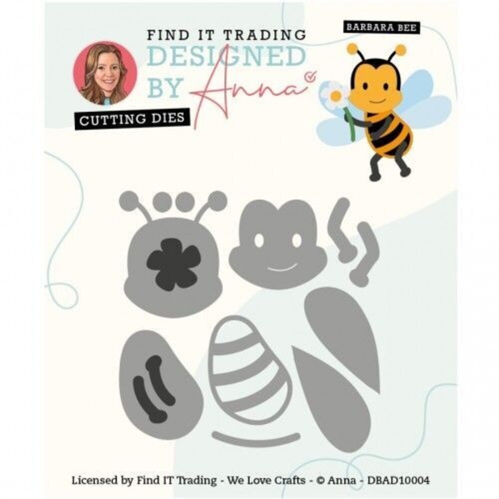 Designed by Anna Mix and Match Barbara Bee Dies (DBAD10004)