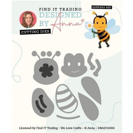 Designed by Anna Mix and Match Barbara Bee Dies (DBAD10004)