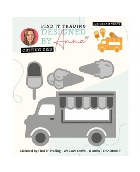 Designed by Anna Mix and Match Ice Cream Truck Dies (DBAD10019) Designed by Anna Mix and Match Ice Cream Truck Dies (DBAD10019)