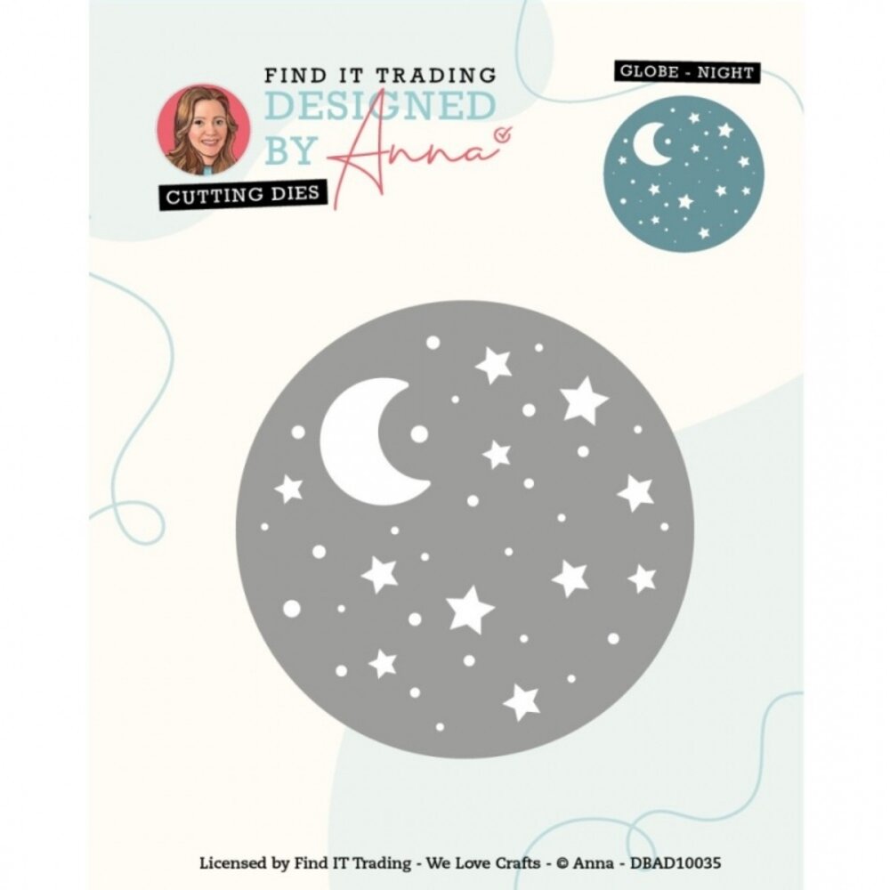 Designed by Anna Mix and Match Globe Night Dies (DBAD10035) Designed by Anna Mix and Match Globe Night Dies (DBAD10035)