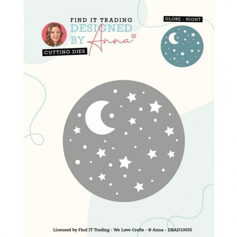 Designed by Anna Mix and Match Globe Night Dies (DBAD10035) Designed by Anna Mix and Match Globe Night Dies (DBAD10035)