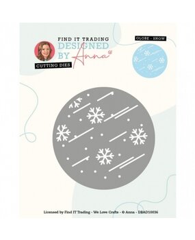Designed by Anna Mix and Match Globe Snow Dies (DBAD10036) Designed by Anna Mix and Match Globe Snow Dies (DBAD10036)