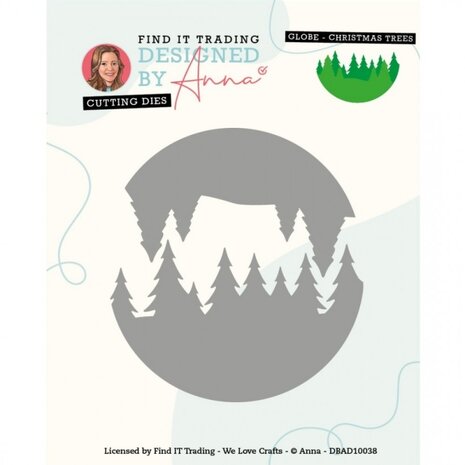 Designed by Anna Mix and Match Globe Christmas Trees Dies (DBAD10038) Designed by Anna Mix and Match Globe Christmas Trees Dies (DBAD10038)