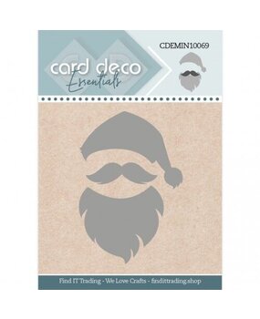 Card Deco Mini Snijmal Santa (CDEMIN10069)* Card Deco Mini Snijmal Santa (CDEMIN10069)*