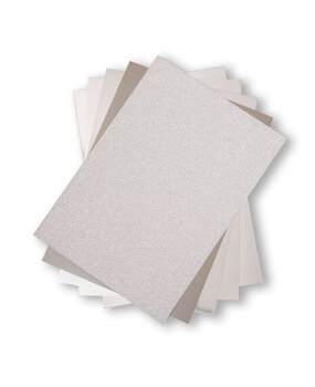 Sizzix Opulent Cardstock A4 Silver (664533) Sizzix Opulent Cardstock A4 Silver (664533)