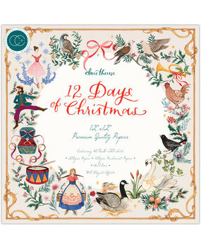 Craft Consortium 12 Days of Christmas 12x12 Inch Paper Pad (CCPPAD044) Craft Consortium 12 Days of Christmas 12x12 Inch Paper Pad (CCPPAD044)