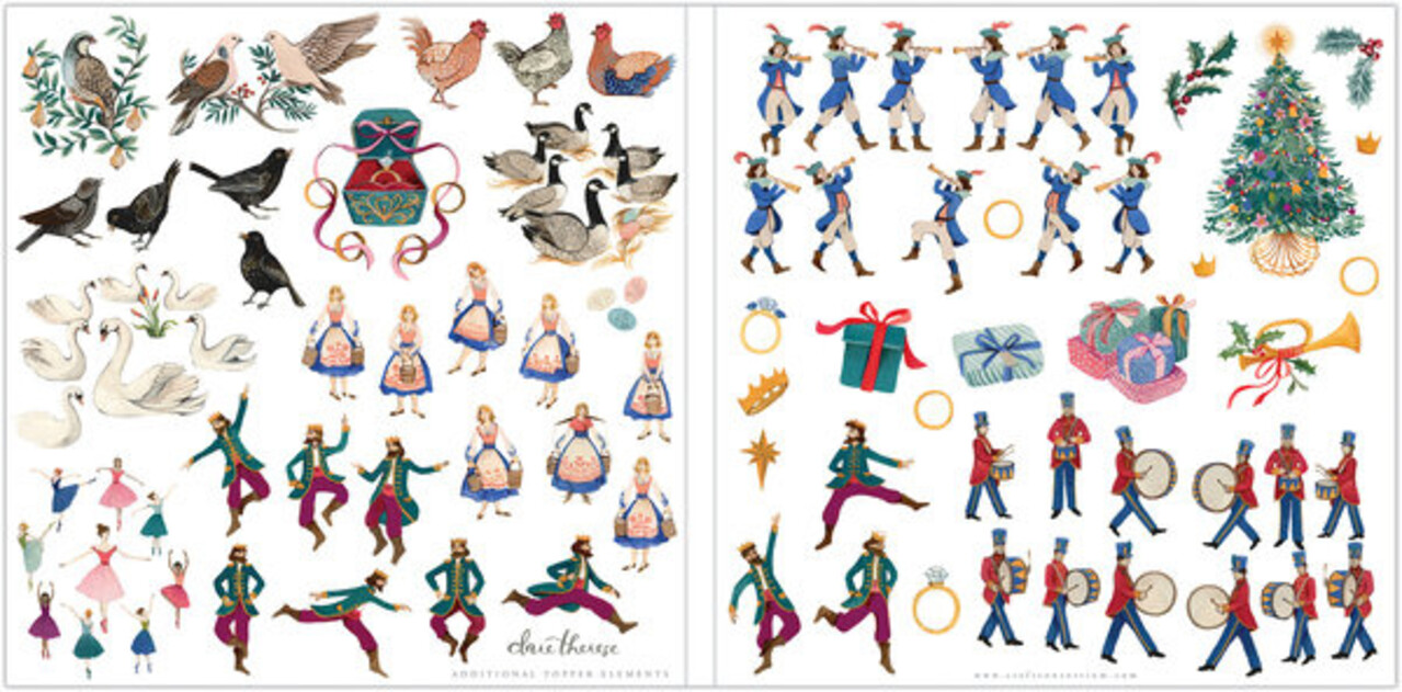 Craft Consortium 12 Days of Christmas 12x12 Inch Paper Pad (CCPPAD044) Craft Consortium 12 Days of Christmas 12x12 Inch Paper Pad (CCPPAD044)