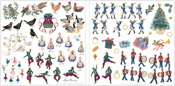 Craft Consortium 12 Days of Christmas 12x12 Inch Paper Pad (CCPPAD044) Craft Consortium 12 Days of Christmas 12x12 Inch Paper Pad (CCPPAD044)