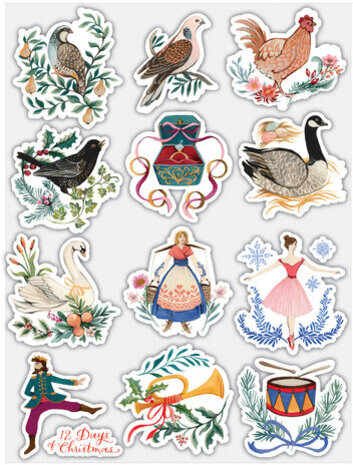 Craft Consortium 12 Days of Christmas Clear Stamps (CCSTMP091) Craft Consortium 12 Days of Christmas Clear Stamps (CCSTMP091)