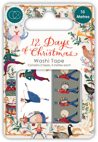 Craft Consortium 12 Days of Christmas Washi Tape (CCWTPE022)