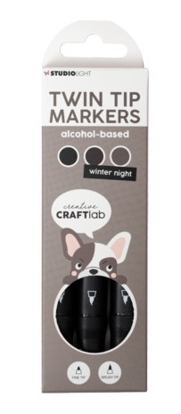 Creative Craftlab Twin Tip Markers Winter Night (CCL-ES-MARK08) Creative Craftlab Twin Tip Markers Winter Night (CCL-ES-MARK08)