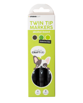 Creative Craftlab Twin Tip Markers Matcha Tea (CCL-ES-MARK10) Creative Craftlab Twin Tip Markers Matcha Tea (CCL-ES-MARK10)