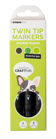 Creative Craftlab Twin Tip Markers Matcha Tea (CCL-ES-MARK10) Creative Craftlab Twin Tip Markers Matcha Tea (CCL-ES-MARK10)
