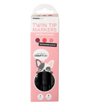 Creative Craftlab Twin Tip Markers Lemonade Punch (CCL-ES-MARK12) Creative Craftlab Twin Tip Markers Lemonade Punch (CCL-ES-MARK12)