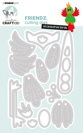 Creative Craftlab Friendz Dies Birds Accessoires (CCL-FR-CD701) Creative Craftlab Friendz Dies Birds Accessoires (CCL-FR-CD701)
