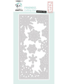 Creative Craftlab Friendz Dies Slimline Inlay (CCL-ES-CD703) Creative Craftlab Friendz Dies Slimline Inlay (CCL-ES-CD703)
