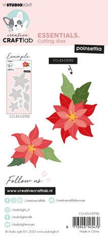 Creative Craftlab Essentials Dies Poinsettia (CCL-ES-CD702) Creative Craftlab Essentials Dies Poinsettia (CCL-ES-CD702)