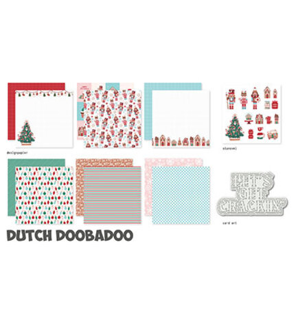 Dutch Doobadoo Crafty Kit 8x8 Inch Notenkrakers (473.005.050) Dutch Doobadoo Crafty Kit 8x8 Inch Notenkrakers (473.005.050)