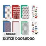 Dutch Doobadoo Crafty Paper Slimline Christmas Kitten (473.005.051)