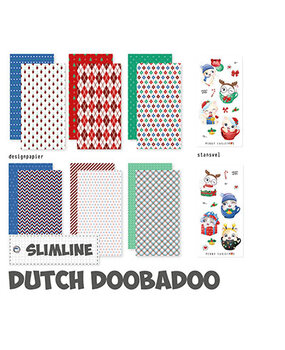 Dutch Doobadoo Crafty Paper Slimline Christmas Kitten (473.005.051) Dutch Doobadoo Crafty Paper Slimline Christmas Kitten (473.005.051)