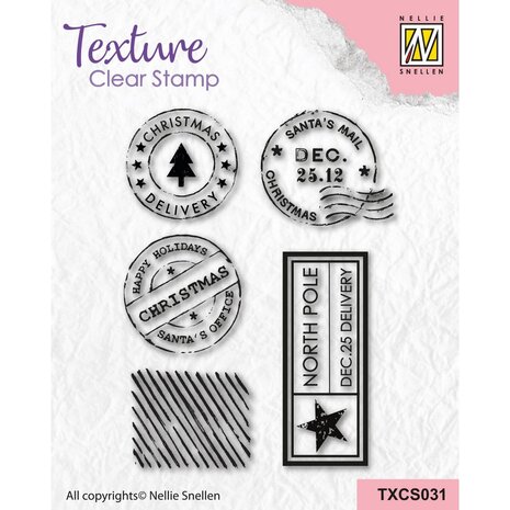 Nellie Snellen Clear Stamp Snail Mail (TXCS031) Nellie Snellen Clear Stamp Snail Mail (TXCS031)