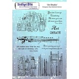 IndigoBlu Art Studio A5 Rubber Stamps (IND0443)
