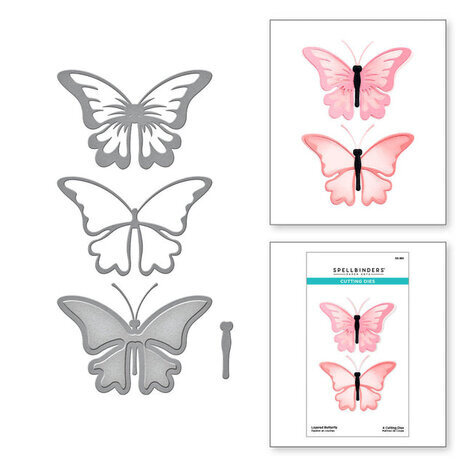 Spellbinders Layered Butterfly Dies (S5-360) Spellbinders Layered Butterfly Dies (S5-360)