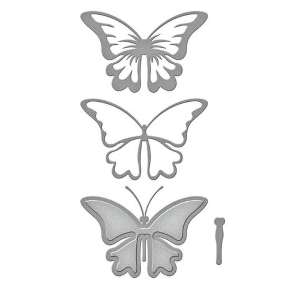 Spellbinders Layered Butterfly Dies (S5-360) Spellbinders Layered Butterfly Dies (S5-360)