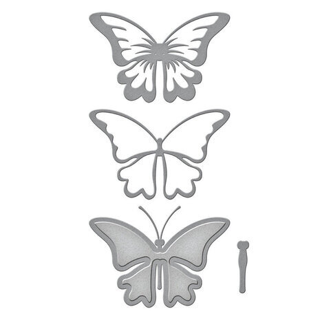 Spellbinders Layered Butterfly Dies (S5-360) Spellbinders Layered Butterfly Dies (S5-360)
