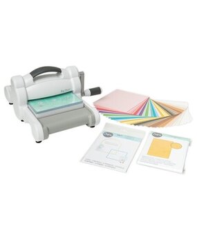 Sizzix Big Shot Starter Kit White & Gray (666175) + GRATIS DISNEY SNIJMAL