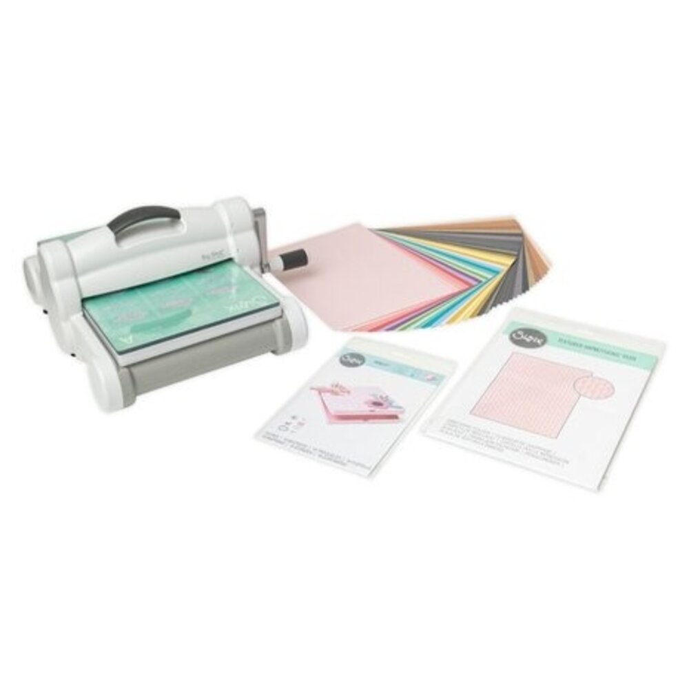 Sizzix Big Shot Plus Starter Kit White & Gray (666185) + GRATIS DISNEY SNIJMAL
