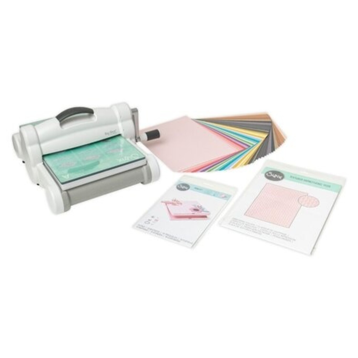 Sizzix Big Shot Plus Starter Kit White & Gray (666185) + GRATIS
