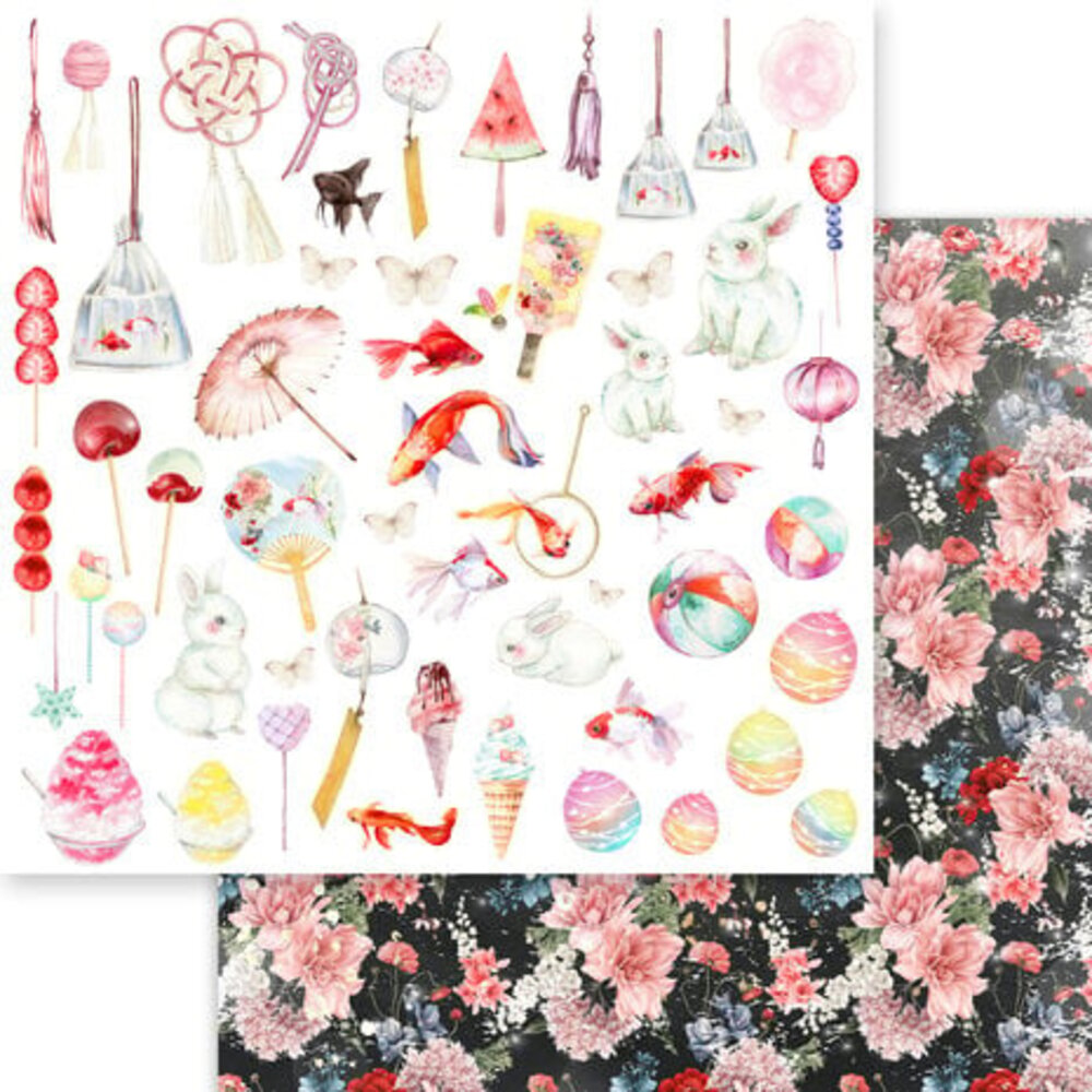 Memory Place Moon Bunny Celebration 8x8 Inch Paper Pack (MP-61236) Memory Place Moon Bunny Celebration 8x8 Inch Paper Pack (MP-61236)