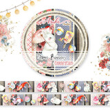 Memory Place Moon Bunny Celebration Washi Tape 15mm (MP-61248)