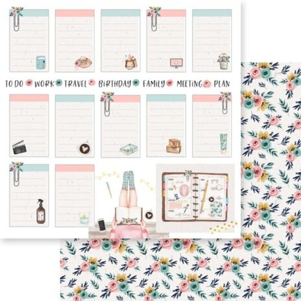 Memory Place Dream Plan Do 12x12 Inch Paper Pack (MP-61201) Memory Place Dream Plan Do 12x12 Inch Paper Pack (MP-61201)
