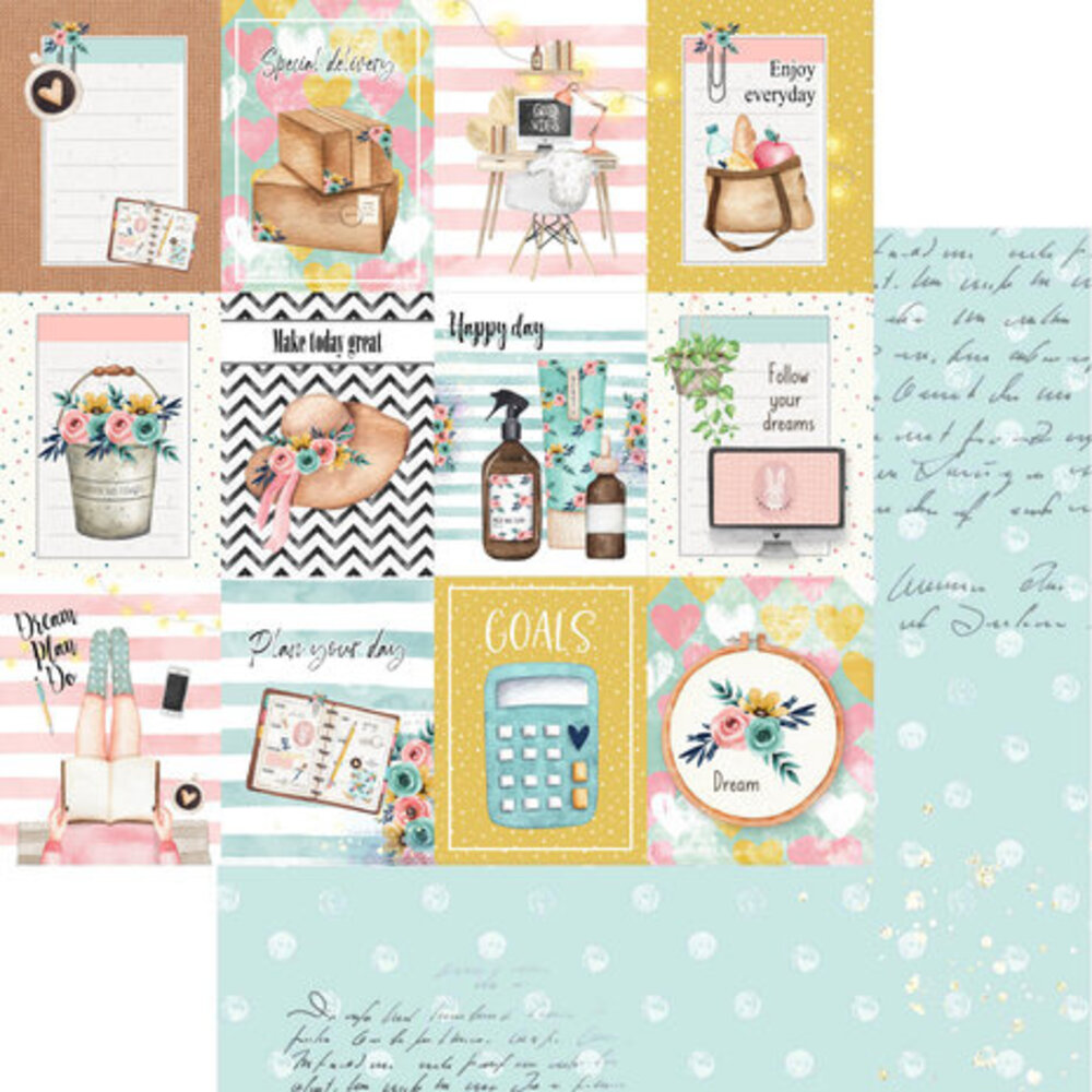 Memory Place Dream Plan Do 12x12 Inch Paper Pack (MP-61201) Memory Place Dream Plan Do 12x12 Inch Paper Pack (MP-61201)