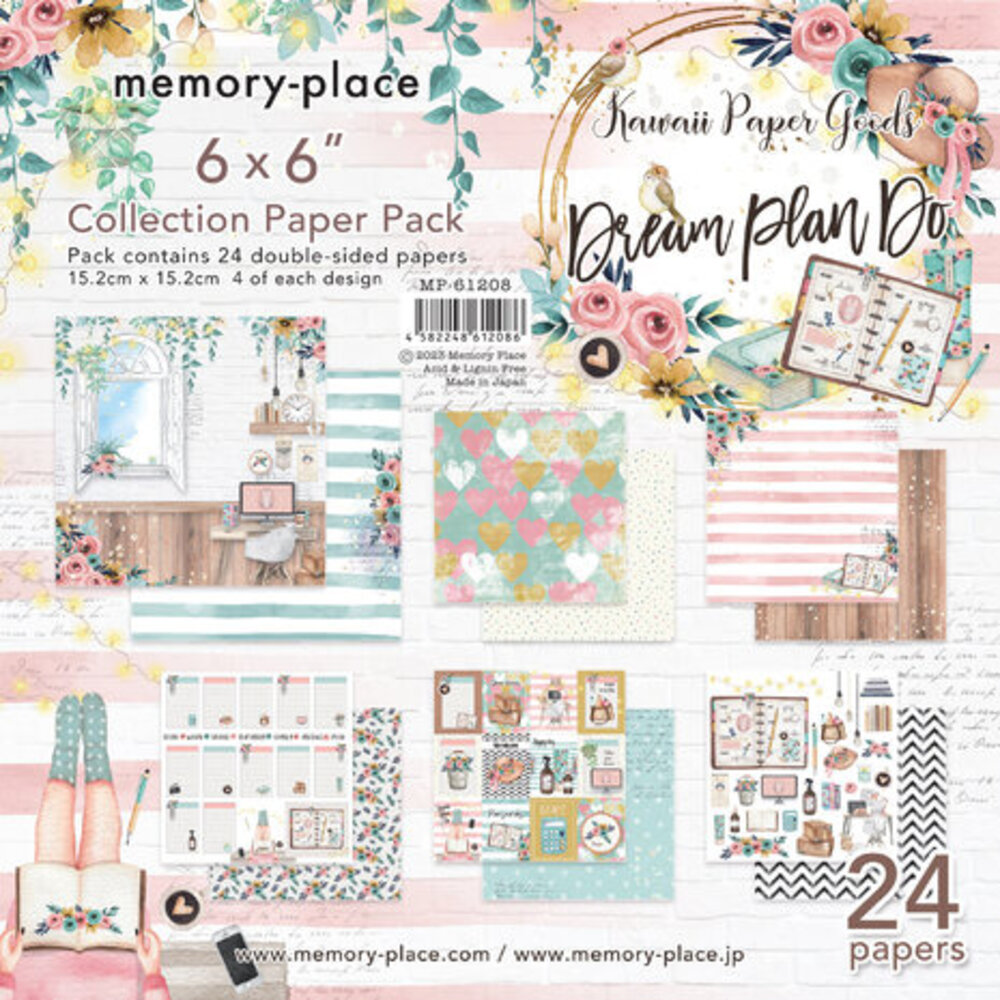 Memory Place Dream Plan Do 6x6 Inch Paper Pack (MP-61208)