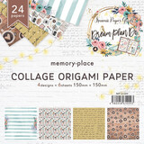 Memory Place Dream Plan Do Collage Origami Paper (MP-61209)