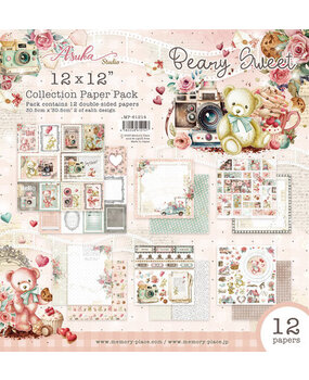 Memory Place Beary Sweet 12x12 Inch Paper Pack (MP-61214) Memory Place Beary Sweet 12x12 Inch Paper Pack (MP-61214)