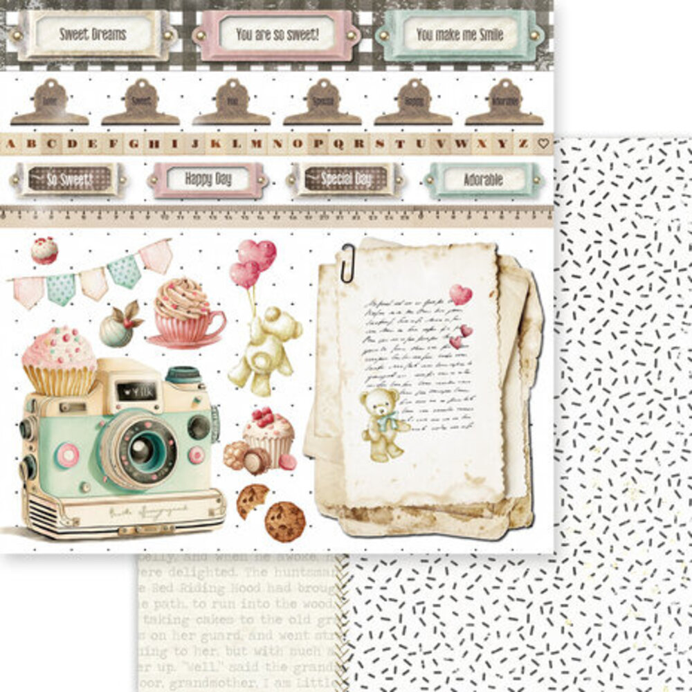 Memory Place Beary Sweet 12x12 Inch Paper Pack (MP-61214) Memory Place Beary Sweet 12x12 Inch Paper Pack (MP-61214)