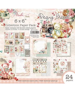 Memory Place Beary Sweet 6x6 Inch Paper Pack (MP-61221) Memory Place Beary Sweet 6x6 Inch Paper Pack (MP-61221)