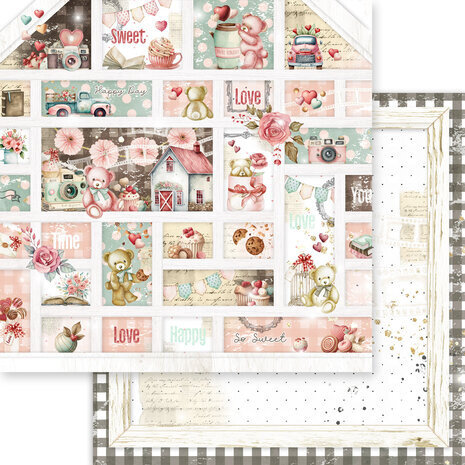 Memory Place Beary Sweet 6x6 Inch Paper Pack (MP-61221) Memory Place Beary Sweet 6x6 Inch Paper Pack (MP-61221)