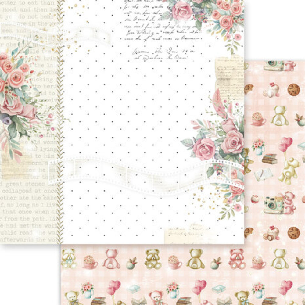 Memory Place Beary Sweet 6x6 Inch Paper Pack (MP-61221) Memory Place Beary Sweet 6x6 Inch Paper Pack (MP-61221)