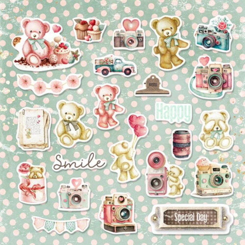 Memory Place Beary Sweet Ephemera (MP-61223) Memory Place Beary Sweet Ephemera (MP-61223)
