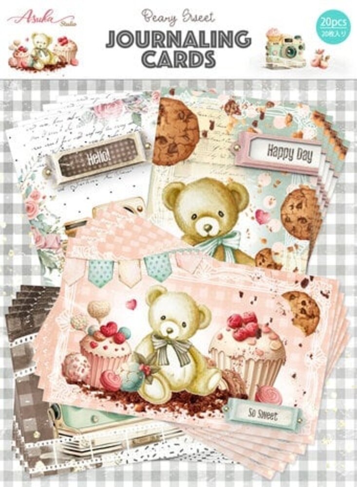 Memory Place Beary Sweet Journaling Card (MP-61225)