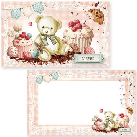 Memory Place Beary Sweet Journaling Card (MP-61225)