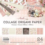 Memory Place Beary Sweet Collage Origami Paper (MP-61260)