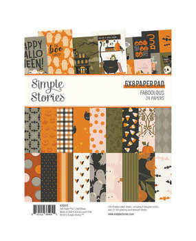 Simple Stories FaBOOlous 6x8 Inch Paper Pad (20915)