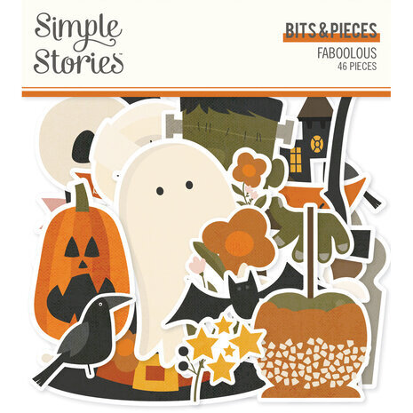 Simple Stories FaBOOlous Bits & Pieces (20918) Simple Stories FaBOOlous Bits & Pieces (20918)