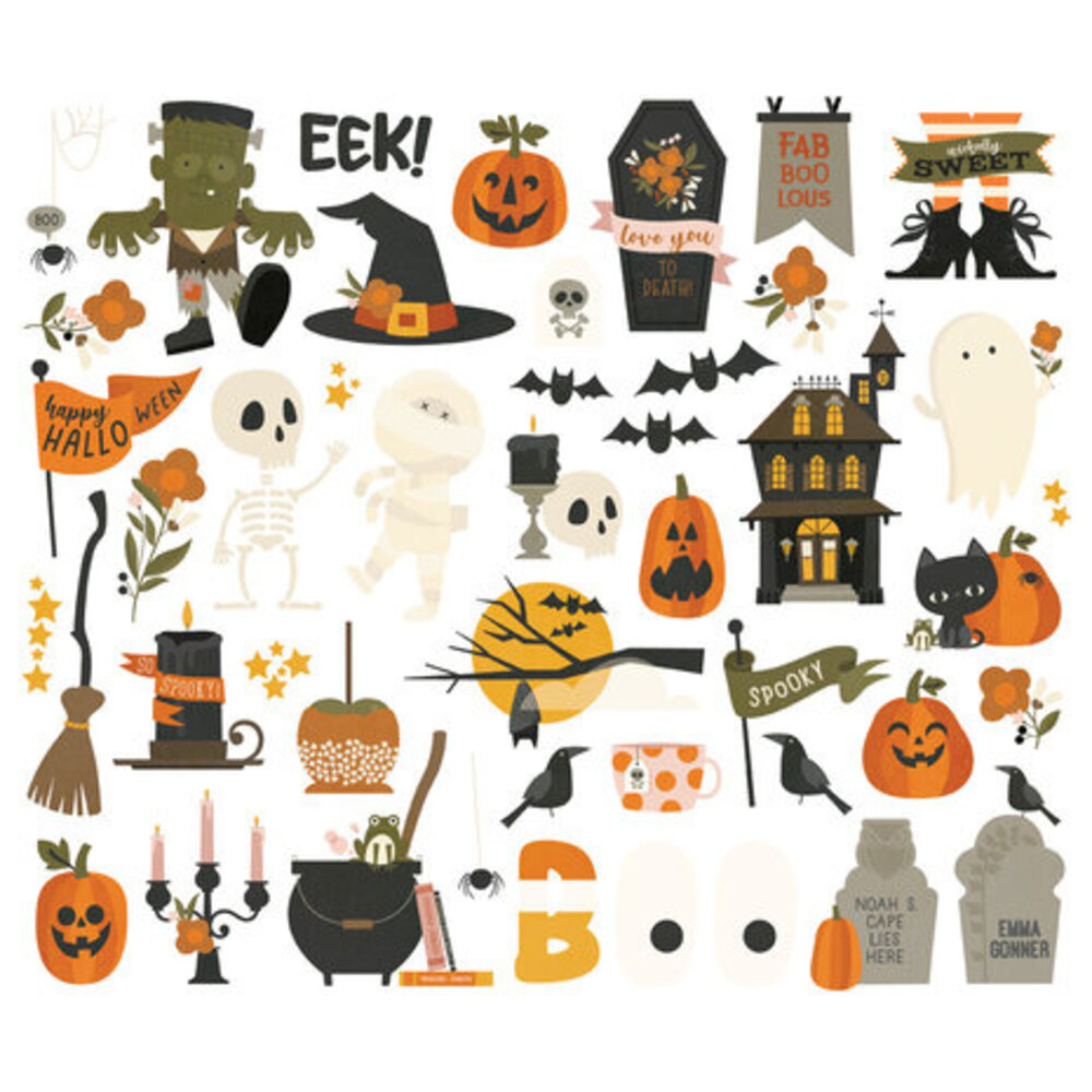 Simple Stories FaBOOlous Bits & Pieces (20918) Simple Stories FaBOOlous Bits & Pieces (20918)